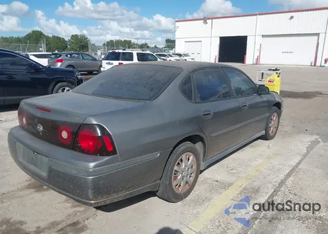 2005 Chevrolet Impala from USA, damaged, VIN 2G1WF52E359350114
